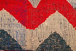 Marokkansk berber tæppe Boucherouite 150 x 285 cm