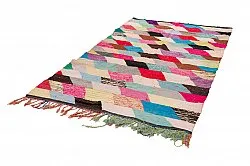 Marokkansk berber tæppe Boucherouite 155 x 280 cm