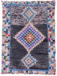 Marokkansk berber tæppe Boucherouite 215 x 160 cm