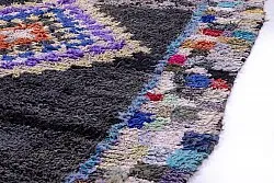 Marokkansk berber tæppe Boucherouite 215 x 160 cm