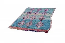 Marokkansk berber tæppe Boucherouite 190 x 125 cm