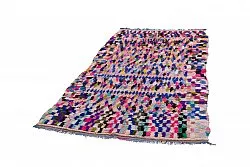 Marokkansk berber tæppe Boucherouite 265 x 145 cm
