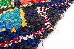 Marokkansk berber tæppe Boucherouite 190 x 135 cm