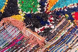 Marokkansk berber tæppe Boucherouite 190 x 135 cm