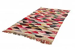 Marokkansk berber tæppe Boucherouite 155 x 290 cm