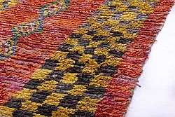 Marokkansk berber tæppe Boucherouite 220 x 140 cm