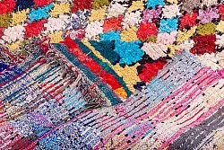 Marokkansk berber tæppe Boucherouite 300 x 135 cm