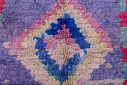 Marokkansk berber tæppe Boucherouite 225 x 125 cm