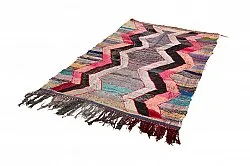 Marokkansk berber tæppe Boucherouite 150 x 260 cm