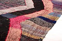 Marokkansk berber tæppe Boucherouite 150 x 260 cm