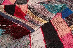 Marokkansk berber tæppe Boucherouite 150 x 260 cm