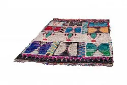 Marokkansk berber tæppe Boucherouite 225 x 170 cm