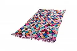 Marokkansk berber tæppe Boucherouite 255 x 135 cm