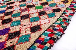 Marokkansk berber tæppe Boucherouite 255 x 150 cm