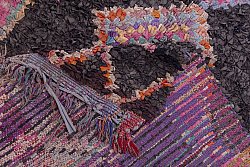 Marokkansk berber tæppe Boucherouite 355 x 125 cm
