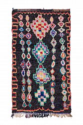 Marokkansk berber tæppe Boucherouite 265 x 145 cm