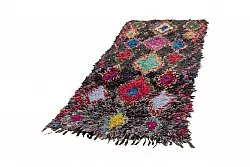 Marokkansk berber tæppe Boucherouite 255 x 110 cm