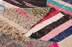 Marokkansk berber tæppe Boucherouite 125 x 260 cm