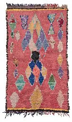 Marokkansk berber tæppe Boucherouite 325 x 130 cm