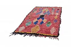Marokkansk berber tæppe Boucherouite 325 x 130 cm