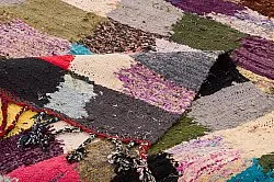 Marokkansk berber tæppe Boucherouite 135 x 275 cm