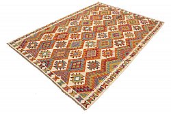 Orientalsk kelimtæppe 252 x 177 cm
