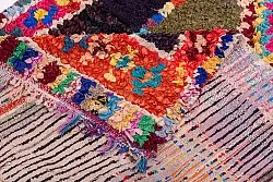 Marokkansk berber tæppe Boucherouite 280 x 130 cm
