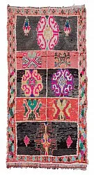 Marokkansk berber tæppe Boucherouite 245 x 120 cm