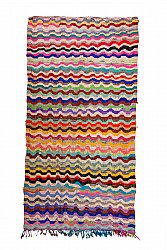 Tapis Marocain Berbère Boucherouite 165 x 335 cm