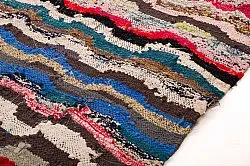 Marokkansk berber tæppe Boucherouite 150 x 305 cm