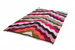 Marokkansk berber tæppe Boucherouite 145 x 235 cm