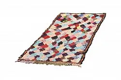 Marokkansk berber tæppe Boucherouite 170 x 80 cm
