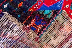 Marokkansk berber tæppe Boucherouite 220 x 130 cm