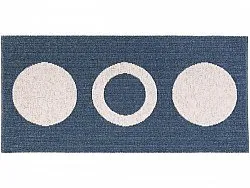Plasttæpper - Horredstæppet Circle (blå)