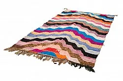 Marokkansk berber tæppe Boucherouite 150 x 255 cm