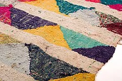 Marokkansk berber tæppe Boucherouite 145 x 330 cm