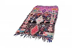 Marokkansk berber tæppe Boucherouite 205 x 105 cm