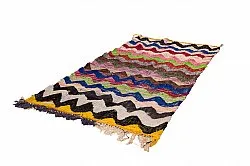 Marokkansk berber tæppe Boucherouite 125 x 245 cm