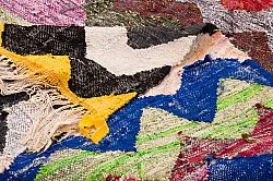 Marokkansk berber tæppe Boucherouite 125 x 245 cm