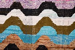 Marokkansk berber tæppe Boucherouite 140 x 265 cm