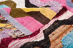 Marokkansk berber tæppe Boucherouite 140 x 265 cm