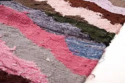 Marokkansk berber tæppe Boucherouite 145 x 275 cm