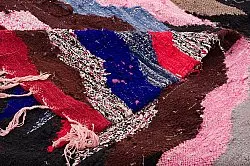 Marokkansk berber tæppe Boucherouite 145 x 275 cm