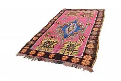 Marokkansk berber tæppe Boucherouite 270 x 140 cm