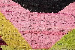 Marokkansk berber tæppe Boucherouite 150 x 235 cm