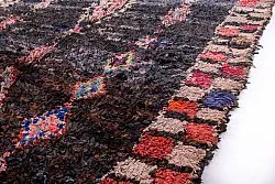 Marokkansk berber tæppe Boucherouite 235 x 170 cm