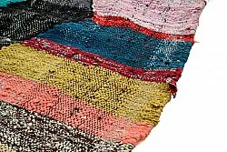 Marokkansk berber tæppe Boucherouite 135 x 230 cm