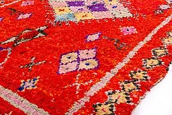 Marokkansk berber tæppe Boucherouite 340 x 155 cm