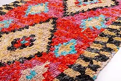 Marokkansk berber tæppe Boucherouite 235 x 105 cm