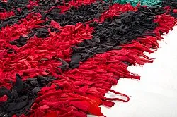 Marokkansk berber tæppe Boucherouite 285 x 160 cm